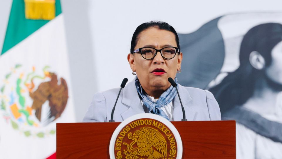 Rosa Icela Rodríguez, secretaria de Gobernación.