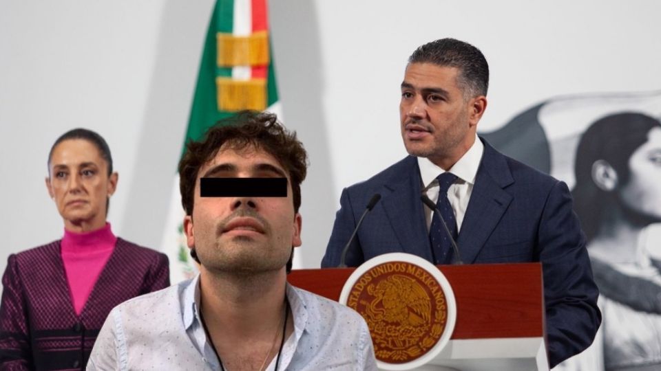 El funcionario fue enfático al negar rumores sobre una posible liberación del hijo de Joaquín El Chapo Guzmán.