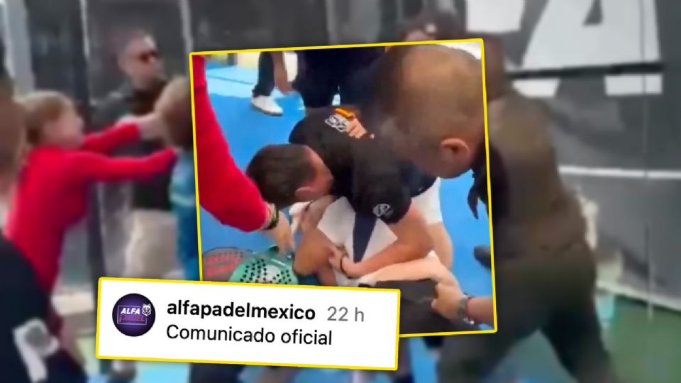 La Fiscalía del Estado de México abrió una carpeta de investigación por la agresión registrada en Alfa Padel.