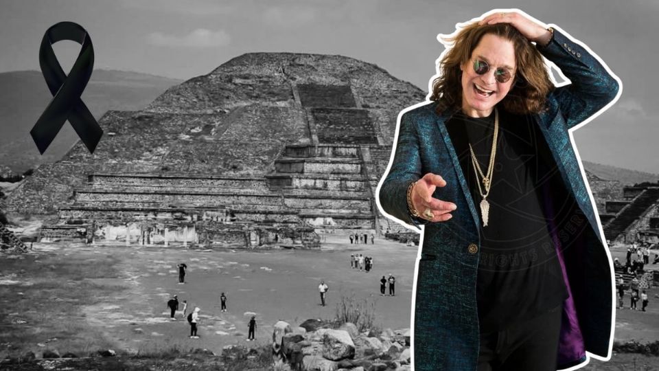 La vez que Ozzy Osbourne cautivó Teotihuacán previo a su concierto en Palacio de los Deportes