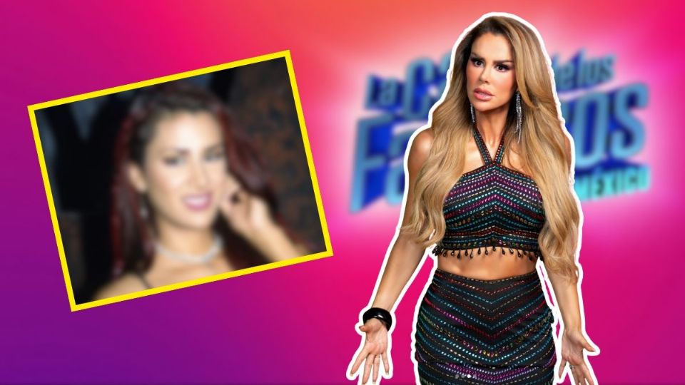 Así lucía Ninel Conde antes de su cirugías y ser una de las participantes de La Casa de los Famosos