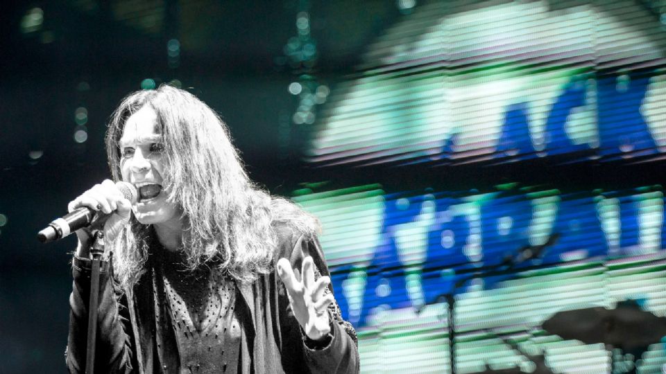 Ozzy Osbourne, vocalista de la banda de heavy metal Black Sabbath.