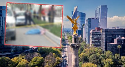 Mujer muere al caer de una moto de plataforma digital en Reforma