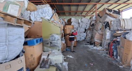 Empresa de reciclaje en Cadereyta es suspendida por operar sin permisos
