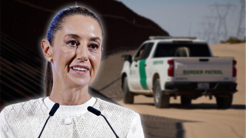 Sheinbaum explicó que, aunque sí se registró un dron en las inmediaciones, este no cruzó hacia territorio estadounidense.