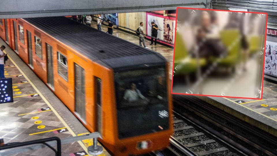 La Línea 7 del Metro de la CDMX fue escenario de un nuevo acto de acoso sexual.