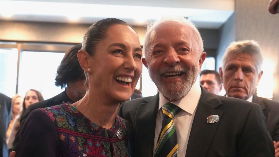 Claudia Sheinbaum Pardo, Presidenta de México, conversó con Luiz Inácio Lula da Silva.