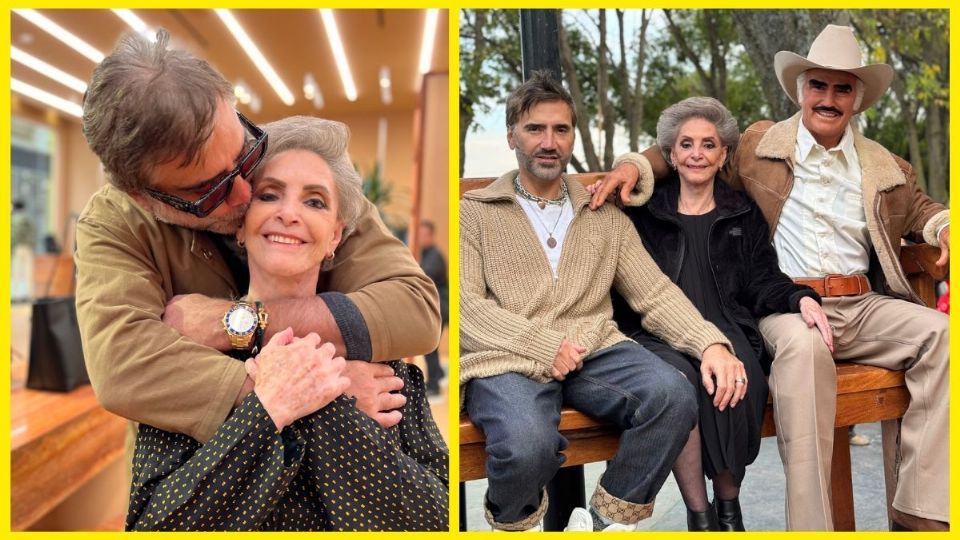 Así celebró Alejandro Fernández el cumpleaños de su mamá, doña Cuquita