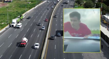 Automovilista 'arrastra' en el cofre a un ladrón en autopista de Coatzacoalcos | VIDEO