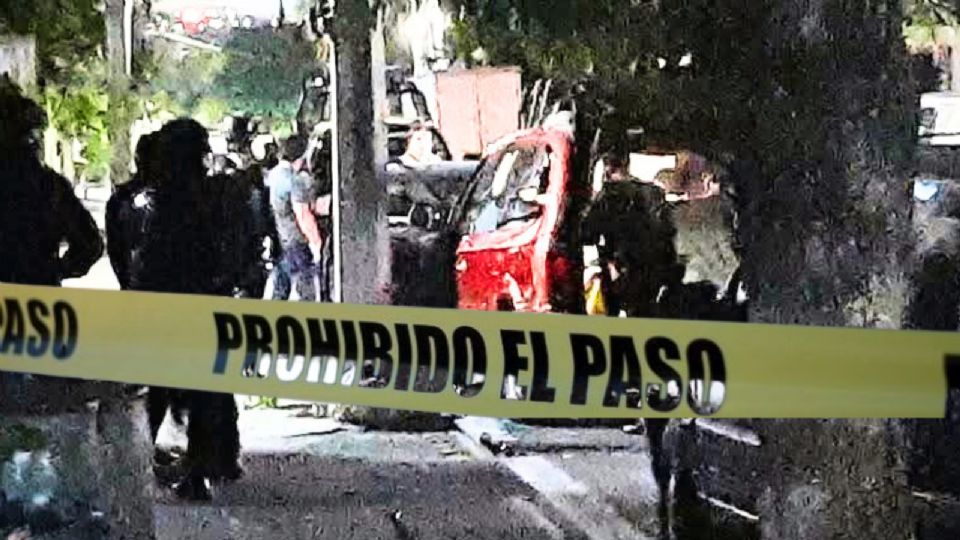 Las autoridades acudieron al sitio del ataque para iniciar con las indagatorias correpondientes.