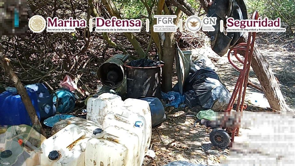 Esta acción se llevó a cabo cuando los elementos navales realizaban recorridos terrestres.