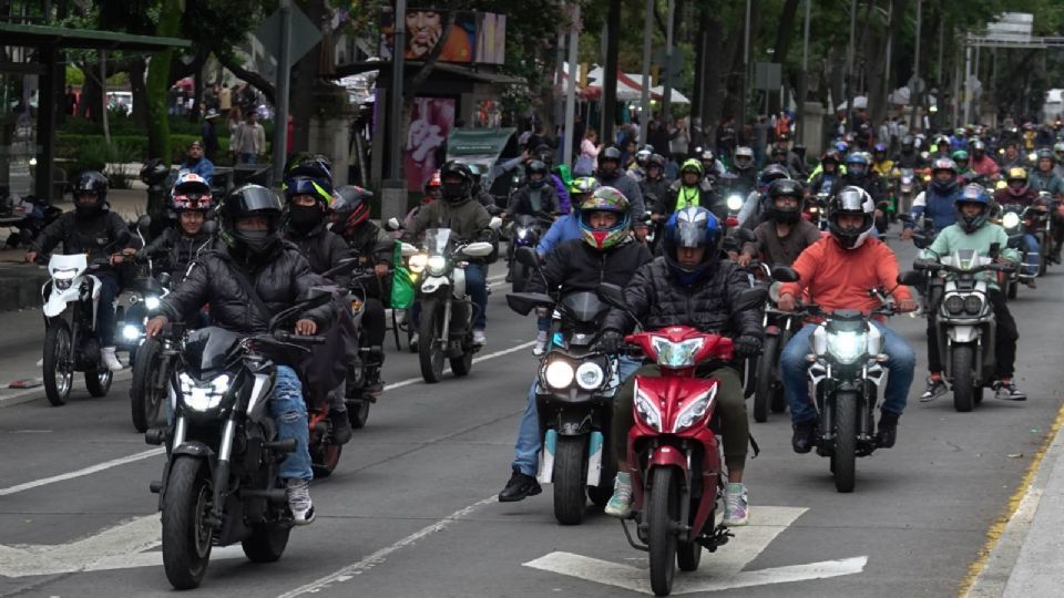 Tan sólo, en el primer trimestre de 2025 se registraron más de 7 mil 500 colisiones con motocicletas.