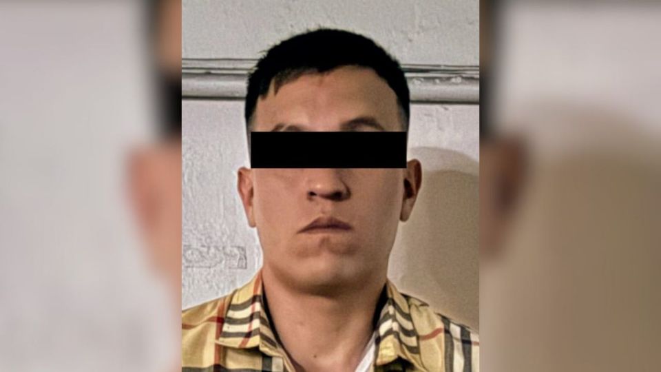 El detenido fue identificado como Gilberto 'N' de 28 años.