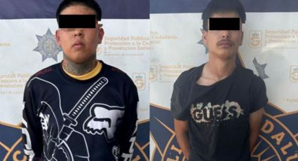 Arrestan a dos jóvenes ligados a narcomenudeo y ataque armado en colonia Los Sabinos