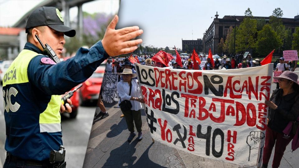 Autoridades de tránsito y la SSC recomiendan anticipar salidas, usar transporte público y mantenerse informado.