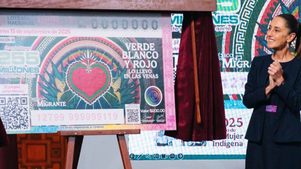 La presidenta Claudia Sheinbaum Pardo, destacó que, parte de lo recaudado será para fortalecer el apoyo a los migrantes mexicanos.