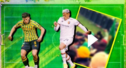 Con cuchillos, aficionados pelean durante partido de futbol en Argentina | VIDEO