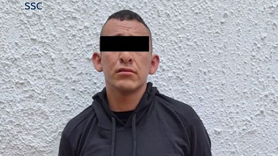 Detenido por la SSC.