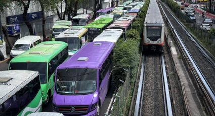 Impiden a transportistas avanzar hacia el Zócalo de la CDMX