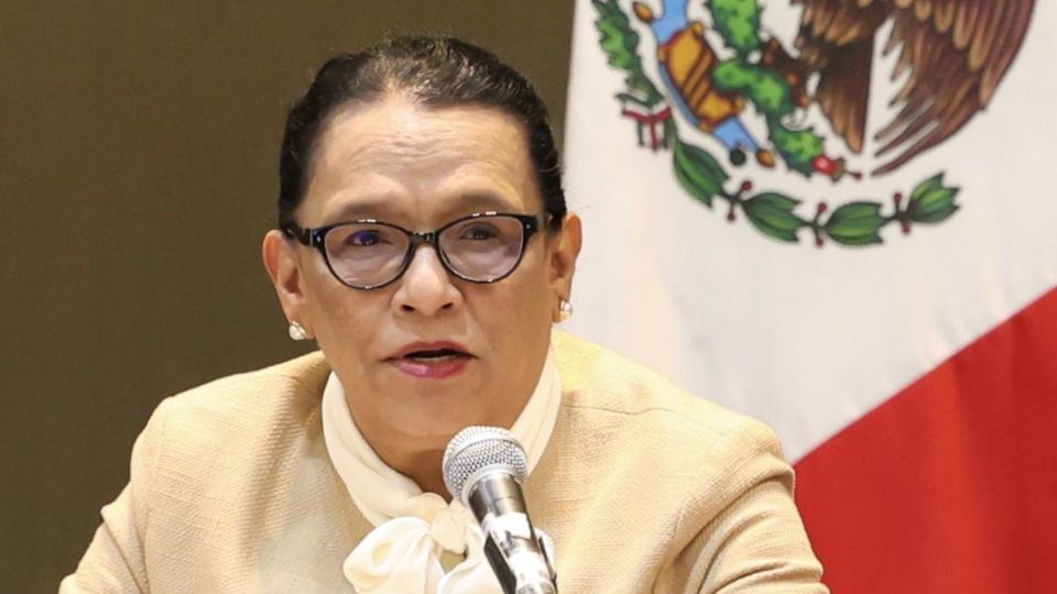 Rosa Icela Rodríguez, titular de la Segob.