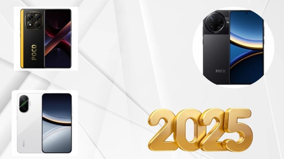 5 celulares POCO que vale la pena comprar en 2025