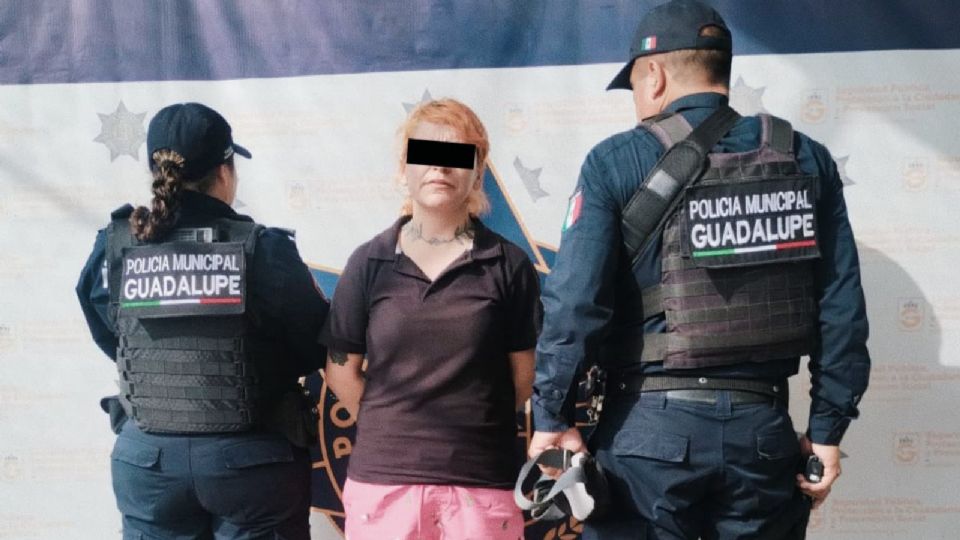 La detenida fue puesta a disposición del Ministerio Público para que se defina su situación jurídica.