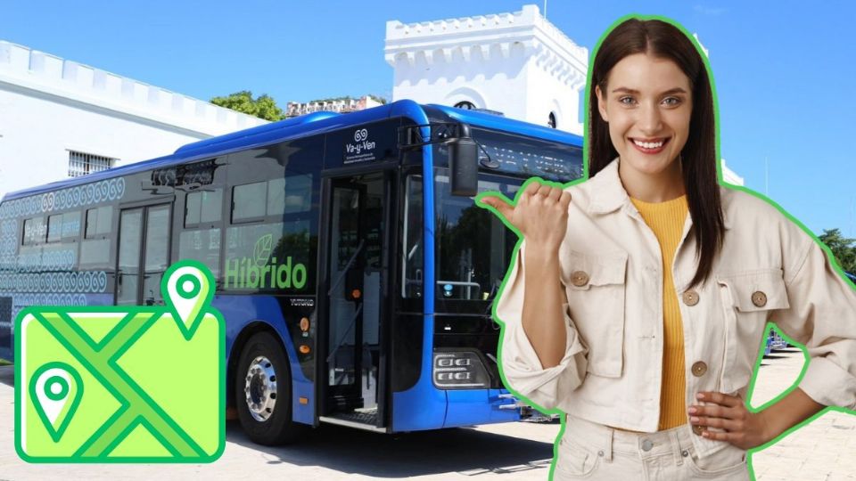 Va-y-Ven Yucatán: estas son las paradas de la ruta 69 Madero - Juan Pablo II en Mérida