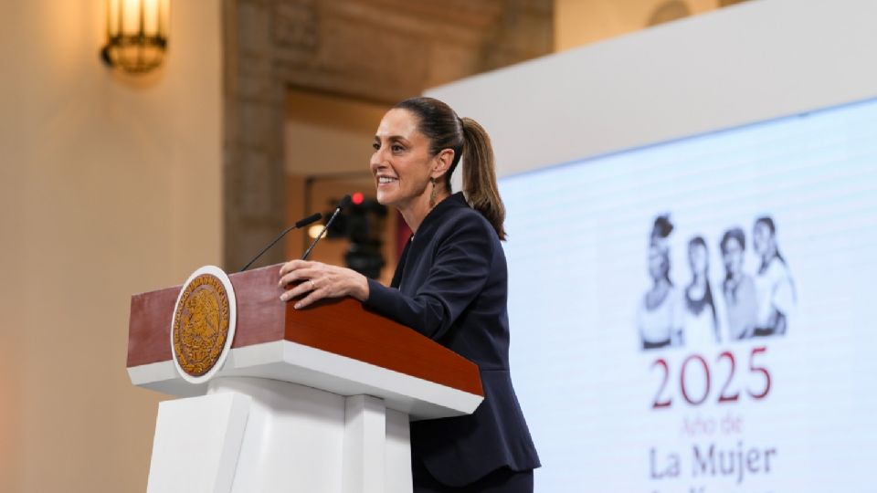 Claudia Sheinbaum, presidenta de México.