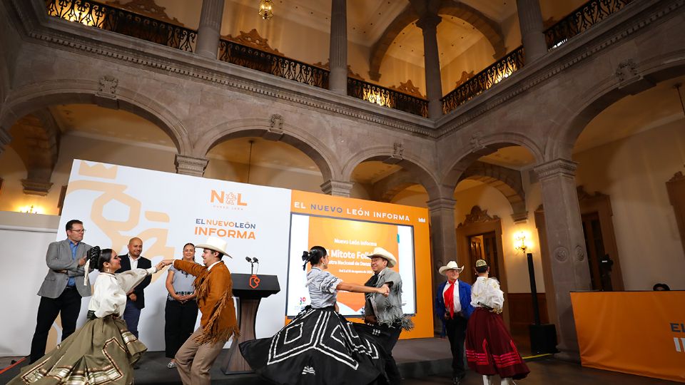 El Mitote Folklórico reunirá a más de mil 600 bailarines en Monterrey durante una semana llena de danza, color y tradición.