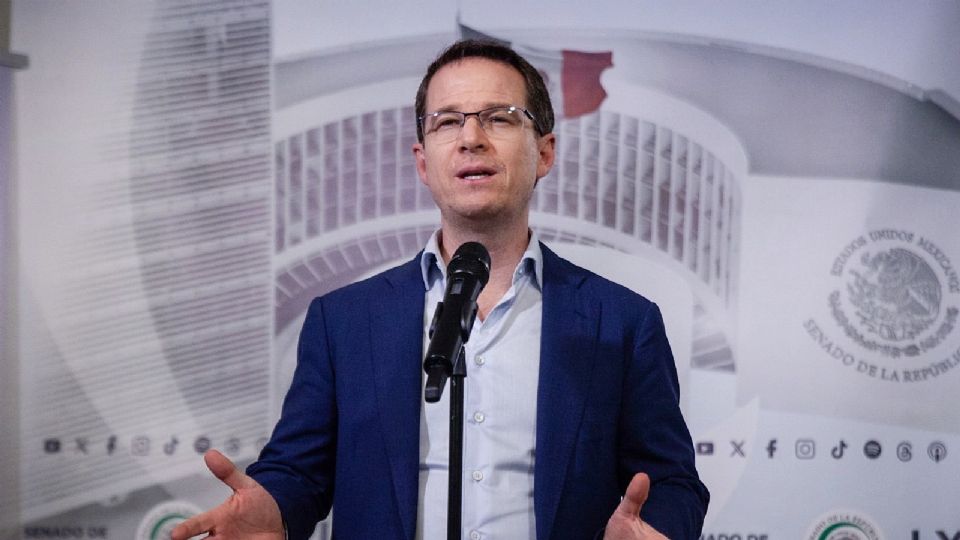 Ricardo Anaya Cortés, coordinador de los senadores del PAN.