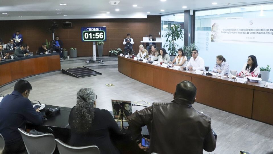 Comparecencias de aspirantes a integrar el Consejo Nacional Ciudadano del Sistema Nacional de Búsqueda de Personas.