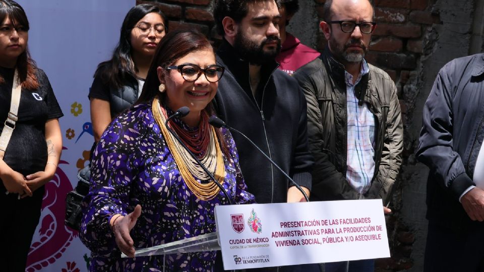 Cara Brugada, jefa de Gobierno de la CDMX.