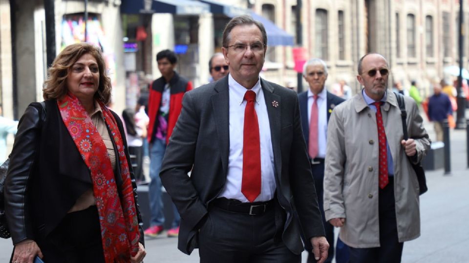 Esteban Moctezuma Barragán, embajador de México en Estados Unidos.