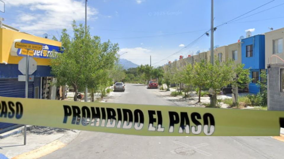 Policías municipales y agentes ministeriales resguardaron la zona donde fue ejecutado un hombre.