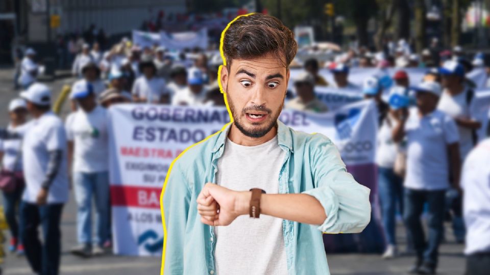 Las movilizaciones están encabezadas por la CNTE, colectivos de búsqueda, sindicatos de trabajadores y grupos vecinales.