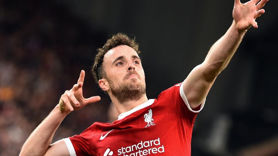 El jugador del Liverpool, Diego Jota.