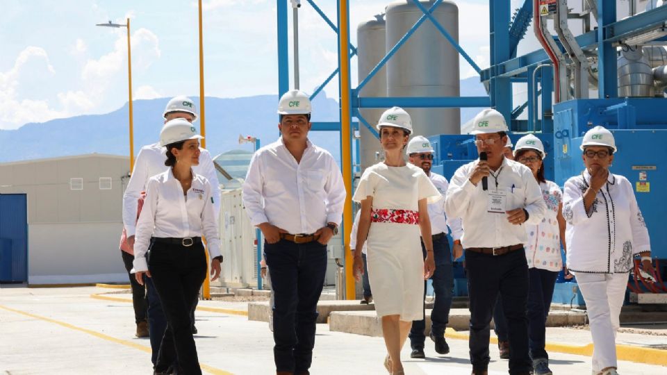 Claudia Sheinbaum en San Luis Potosí.