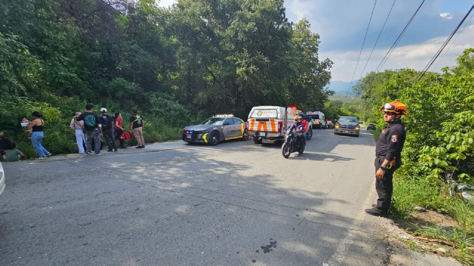 El incidente ocurrió la tarde de este domingo en el sector de Cieneguilla, cerca del Hotel Cola de Caballo.