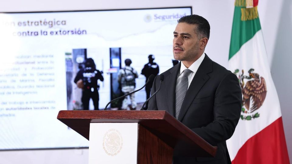 García Harfuch explicó que la estrategia operará de manera prioritaria en ocho entidades.