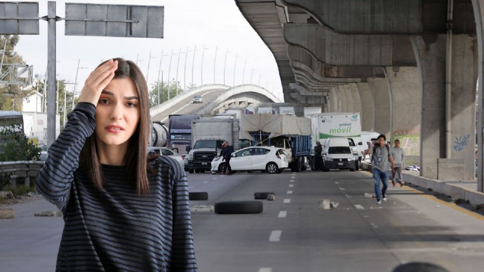 Los transportistas anunciaron un bloqueo en la autopista México - Puebla.