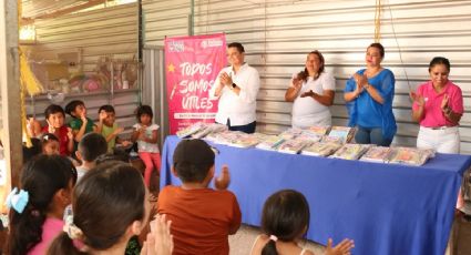 Mérida apoya regreso a clases con donativos