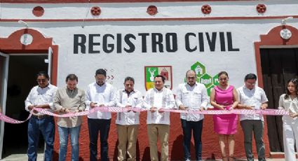 Reabre Registro Civil en Tahmek tras 12 años sin servicio