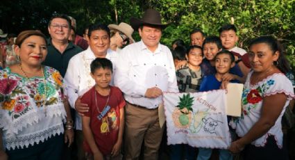 Avanza riego solar y caminos rurales en el oriente de Yucatán