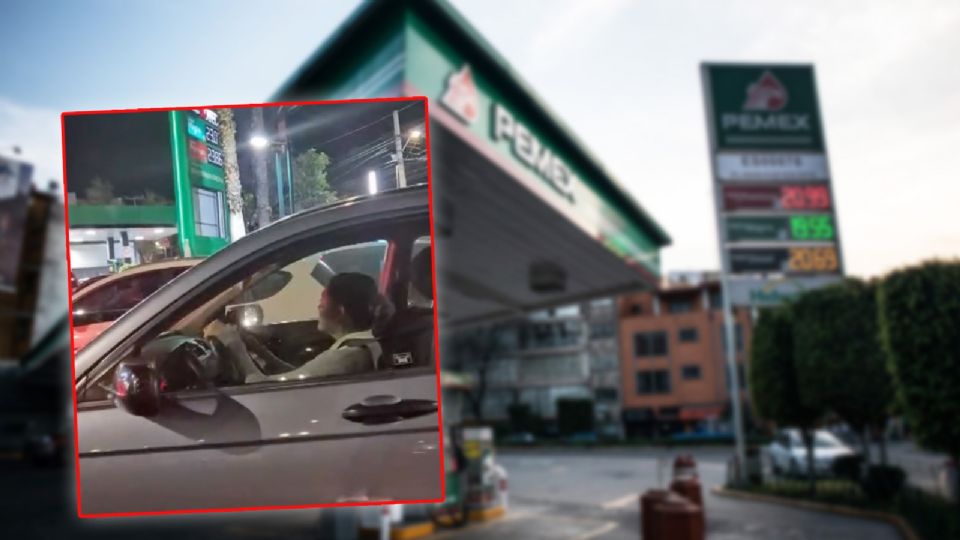Caos en Ermita Iztapalapa: Mujer apodada ‘Lady Gasolina’ bloquea vialidad para entrar a gasolinera