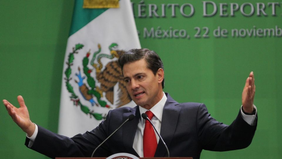 Fotografía de archivo del 22 de noviembre de 2018 del expresidente de méxico Enrique Peña Nieto.