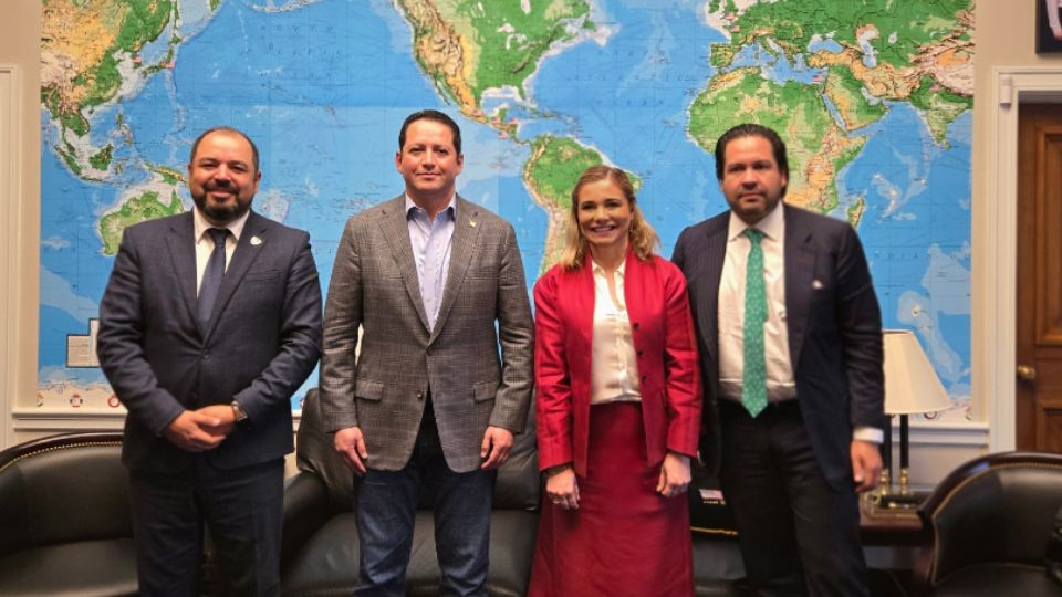 Maru Campos, sostuvo una reunión con el congresista Tony Gonzales.