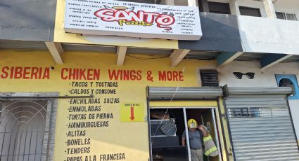 Explosión en local de pollos deja un lesionado en Santa Catarina