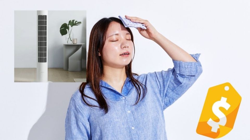 Xiaomi vende potente ventilador por menos de 1,600 pesos para combatir el calor de la Canícula