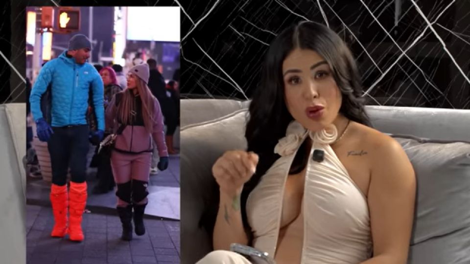 La creadora de contenido mostró videos, fotografías, audios y regalos que le hizo Alex Montiel.