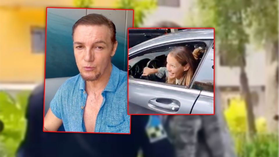 Él es Aaron Beas, padre del hijo de Lady Racista.